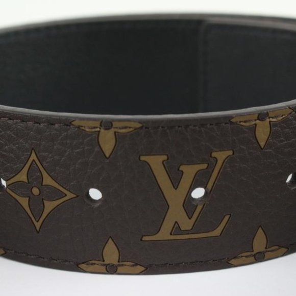 Louis Vuitton x Supreme LV x Supreme 110/44 Brown Monogram LV Initials Belt main image 12